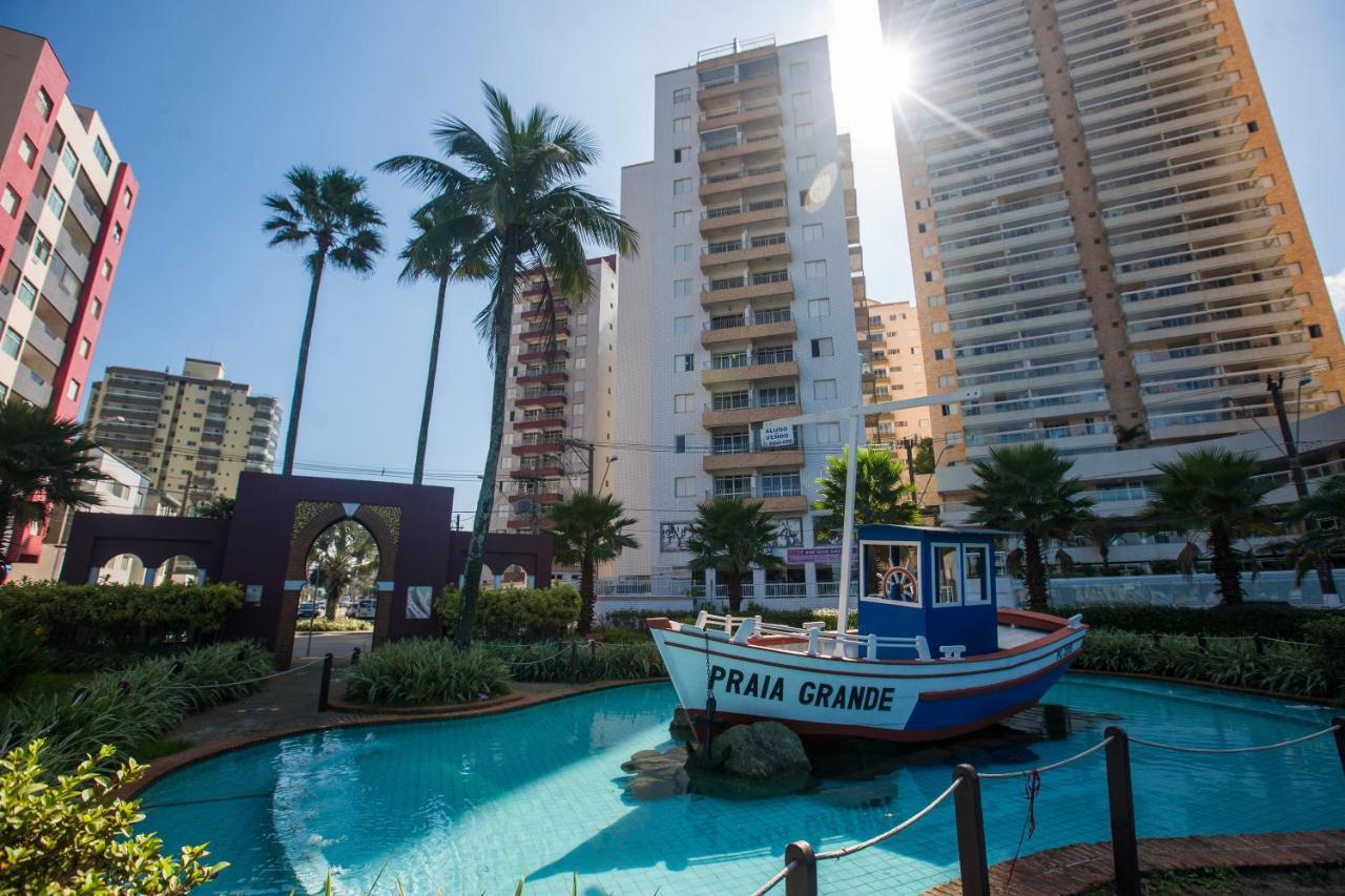 Casa Guilhermina Com Piscina E Churrasqueira Praia Grande  Exterior foto